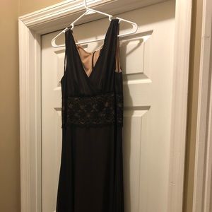 Black evening dress